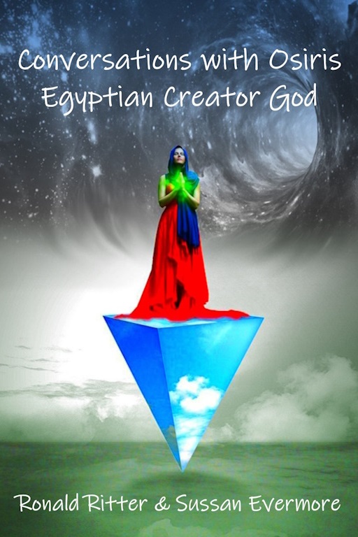 The front cover of the book, Conversations with Osiris: Egyptian Creator 
		God